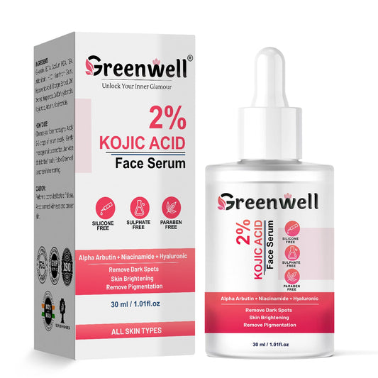Your Top Questions Answered: All About Greenwell 2% Kojic Acid Face Serum