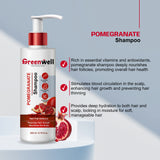 Pomegranate Shampoo for Hair Fall Defence | Promotes Hair Growth | Nourishes the Scalp 200ml